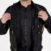 KURTKA MOTOCYKLOWA TEKSTYLNA REBELHORN BORG BLACK GREY FLUO YELLOW XS